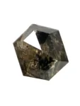 1.24 ct Salt And Pepper diamond Hexagon shape Diamond