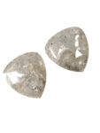 2.66 CT Pear Pair shape DiamondSalt And Pepper Diamond