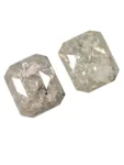 1.12 CT Salt And Pepper Diamond Grey Rustic Diamond
