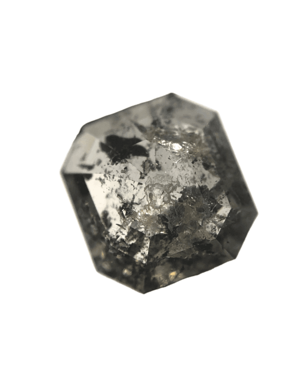 1.18 CT Salt And Pepper Diamond Black Rustic Diamond