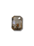 1.77Ct Salt And Pepper Diamond Emerald Shape Diamond Brown Shade Color Diamond Omimportsinc Om OM18