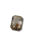 1.77Ct Salt And Pepper Diamond Emerald Shape Diamond Brown Shade Color Diamond Omimportsinc Om OM18