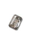 1.11Ct Salt And Diamond Emerald Shape Diamond Grey Color Diamond Omimportsinc Om OM621.11Ct Salt And Diamond Emerald Shape Diamond Grey Color Diamond Omimportsinc Om OM62