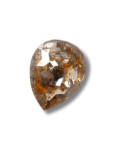 1.68CT 8.90*6.79*3.39 Rustic Diamond Pear Shape Diamond Orange Color Diamond For Engagement And Wedding Ring OM79