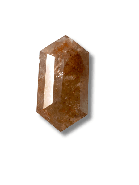 Rustic Diamond Hexagon Shape Diamond Orange Color Diamond For Engagement And Wedding Ring Natural Diamond Diamond Shape Diamond Images