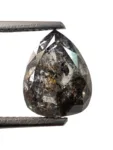 Salt And Pepper Diamond Pear Shape Diamond Brown Color Diamond For Engagement And Wedding Ring Natural Diamond Diamond Shape Diamond Images