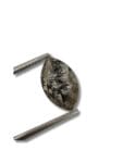 Salt And Pepper Diamond Marquise Shape Black