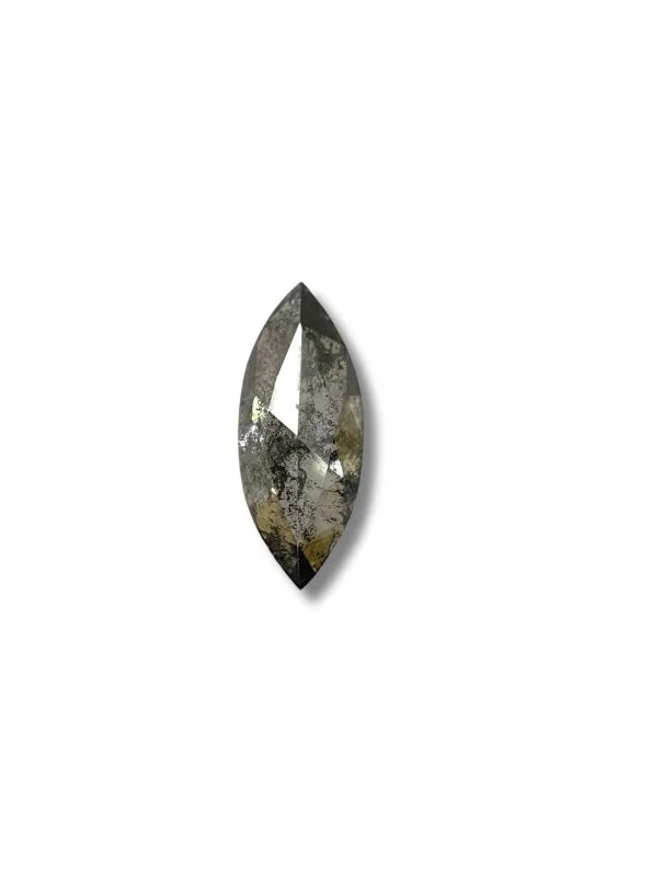 Salt And Pepper Diamond Marquise Shape Black