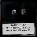 1013-1014 Oval Rose
