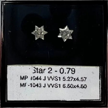 0.79CT Star Natural Diamond