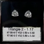 Triangle Diamond Matching Pair