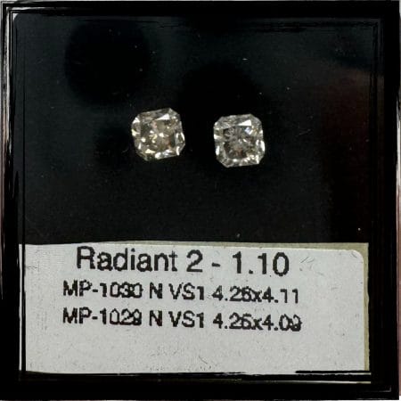 1.10CT Radiant Natural Diamond