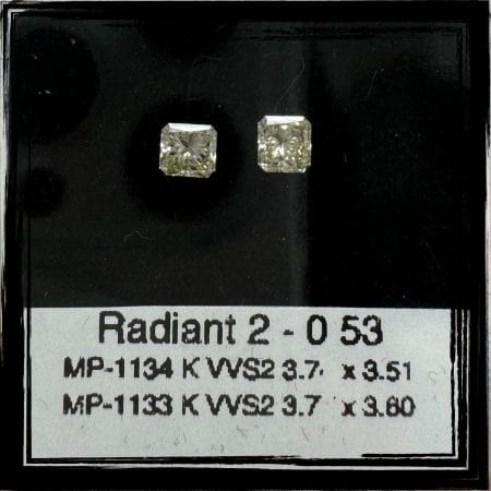 0.53CT Radiant Natural Diamond