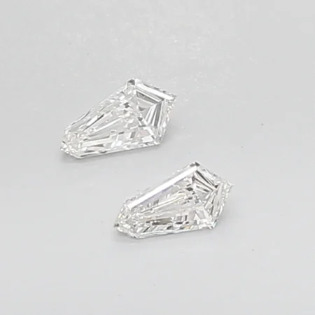 0.39ct Shield Diamond G VVS2 - Premium Petite Shield Exceptional
