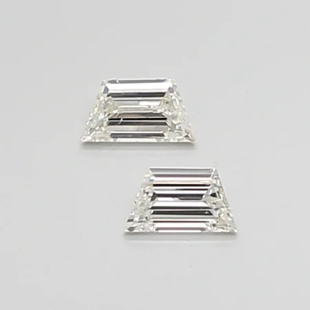 0.33ct Trapezoid Diamond I VS2 - Matching Pair Potential Identical