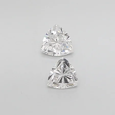 0.48ct Trilliant Diamond F VVS2 - Triangular Brilliance Stunning