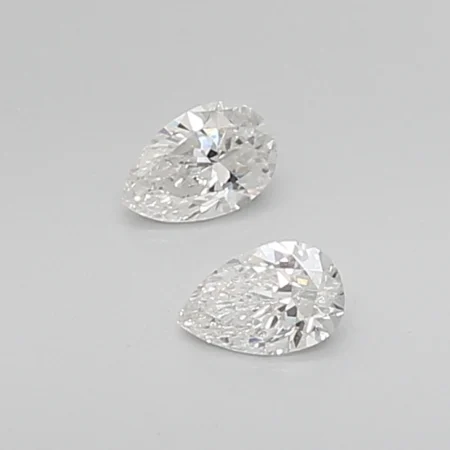 0.34ct Pear Diamond H SI1 - Romantic Teardrop Shape Charming