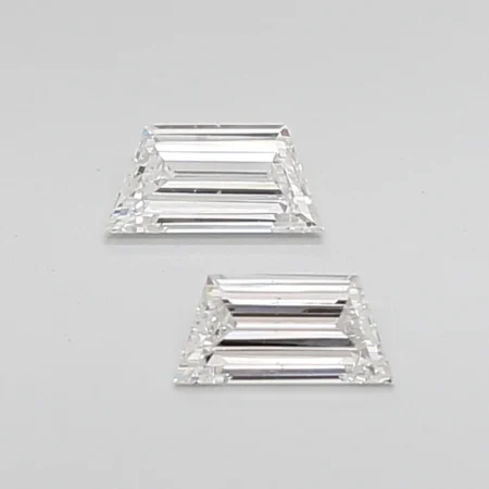 0.39ct Trapezoid Diamond H VS2 - Petite Angular Diamond Compact