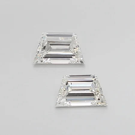 0.91ct Trapezoid Diamond H VS1 - Substantial Angular Diamond Impressive
