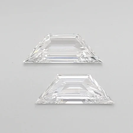 0.39ct Trapezoid Diamond F VS1 - Premium Petite Diamond Superior