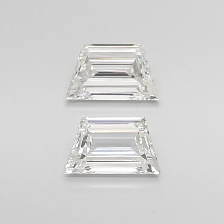 0.81ct Trapezoid Diamond H VVS2 - Premium Angular Diamond Exceptional