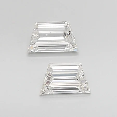 0.63ct Trapezoid Diamond G VS2 - Versatile Angular Diamond Classic