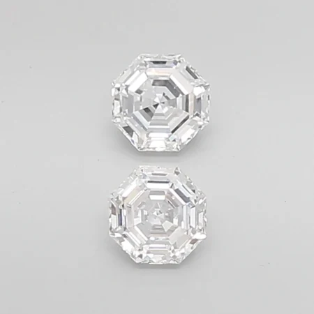 0.8ct Octagon Diamond E VS1 - Rare Eight-Sided Diamond Exceptional