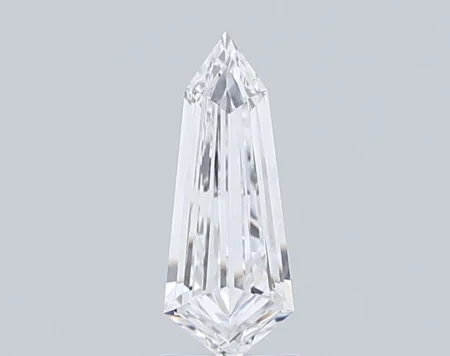 1.51 Carat D Kite Step Cut Lab-Grown Diamond - VS1