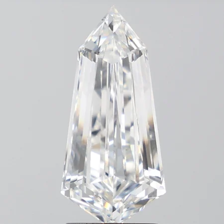 2.53 Carat E Hexagonal Step Cut Lab-Grown Diamond - VS1