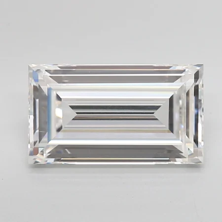 3.73 Carat E Baguette Step Cut Lab-Grown Diamond - VS1