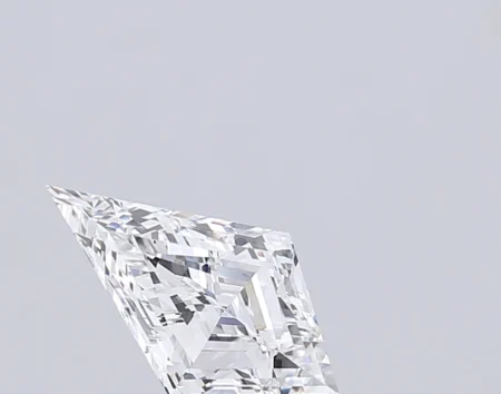 3.06 Carat D Kite Step Cut Lab-Grown Diamond - VVS2