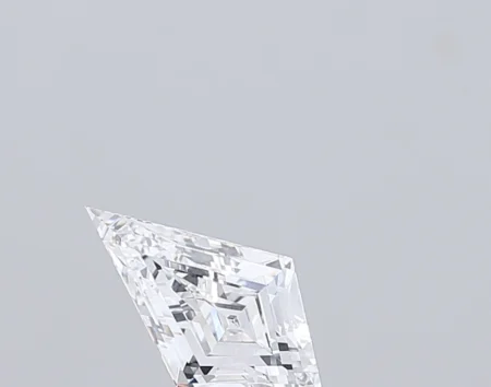 2.38 Carat D Kite Step Cut Lab-Grown Diamond - VS2