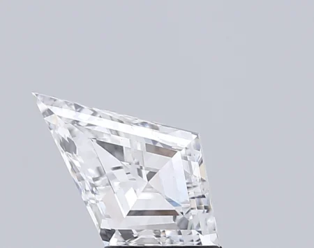 2.09 Carat D Kite Step Cut Lab-Grown Diamond - VS1