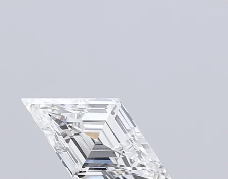 2.38 Carat G Lozenge Step Cut Lab-Grown Diamond - VVS2