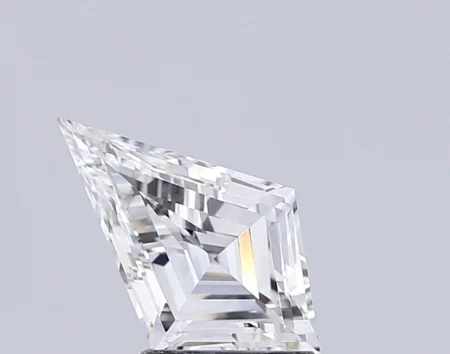 1.54 Carat E Kite Step Cut Lab-Grown Diamond - VS1