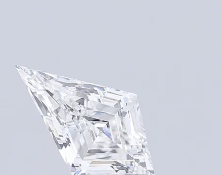 2.51 Carat D Kite Step Cut Lab-Grown Diamond - VVS2
