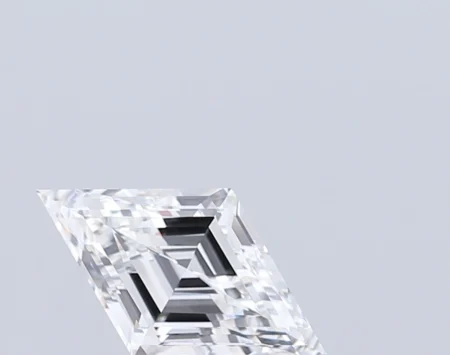 4.55 Carat D Lozenge Step Cut Lab-Grown Diamond - VVS2