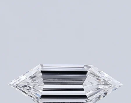 1.03 Carat F Hexagonal Step Cut Lab-Grown Diamond - VVS2