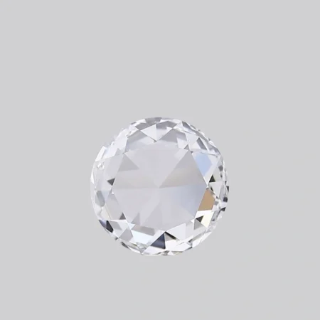 0.8CTRound Rose Cut Diamond Matching Pair For Engament and Weding Ring