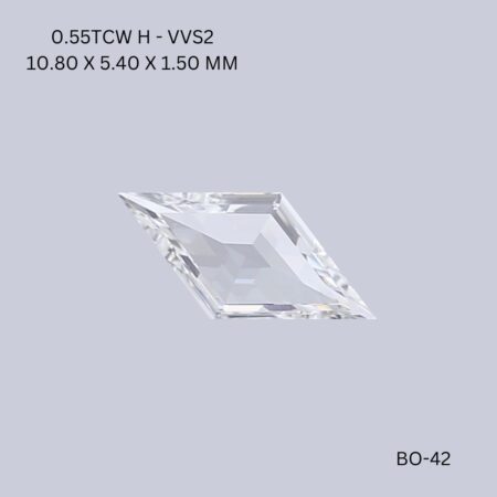 0.51 CT H VVS2 LOZENGE diamond Fancy Shape