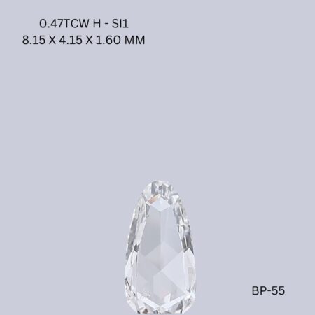 0.47 CT H SI2 PEAR diamond Fancy Shape
