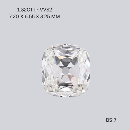 1.32 CT I VVS2 CUSHION diamond Fancy Shape