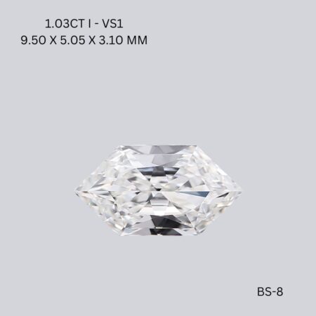 1.03 CT I VS1 HEXAGONAL diamond Fancy Shape