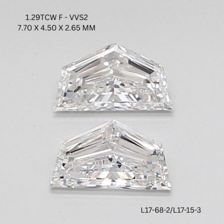 1.29 CT F VVS2 CADILLAC diamond Pairs Inventory