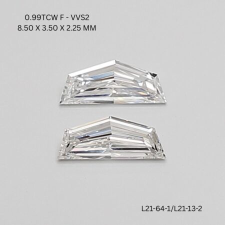 0.99 CT F VVS2 CADILLAC diamond Pairs Inventory