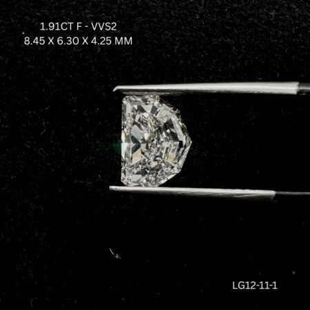1.91 CT F VVS2 ALPHABET diamond Fancy Shape
