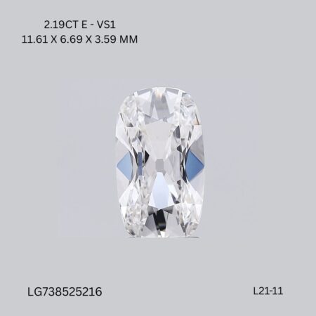 2.19 CT E VS1 CUSHION diamond Fancy Shape