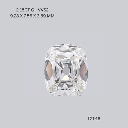 2.15 CT G VVS2 CUSHION diamond Fancy Shape