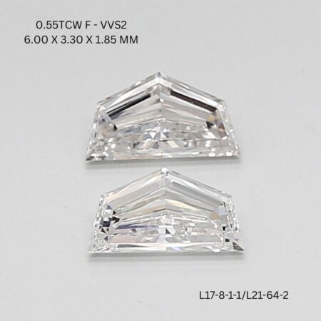 0.55 CT F VVS2 CADILLAC diamond Pairs Inventory